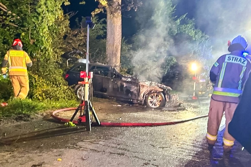 Tragiczny wypadek w Starym Bukowcu. Zginął 19-letni kierowca